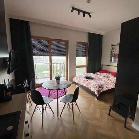 Apartament Nadmotlawie Estate Black グダニスク エクステリア 写真