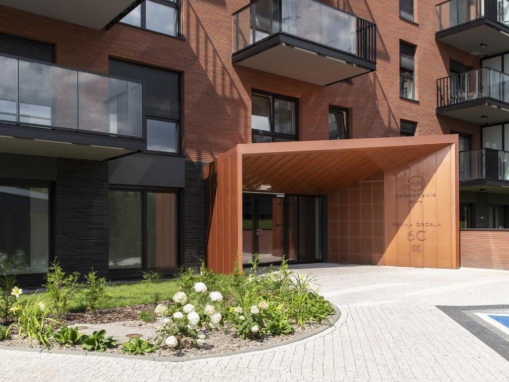 Apartament Nadmotlawie Estate Black グダニスク エクステリア 写真