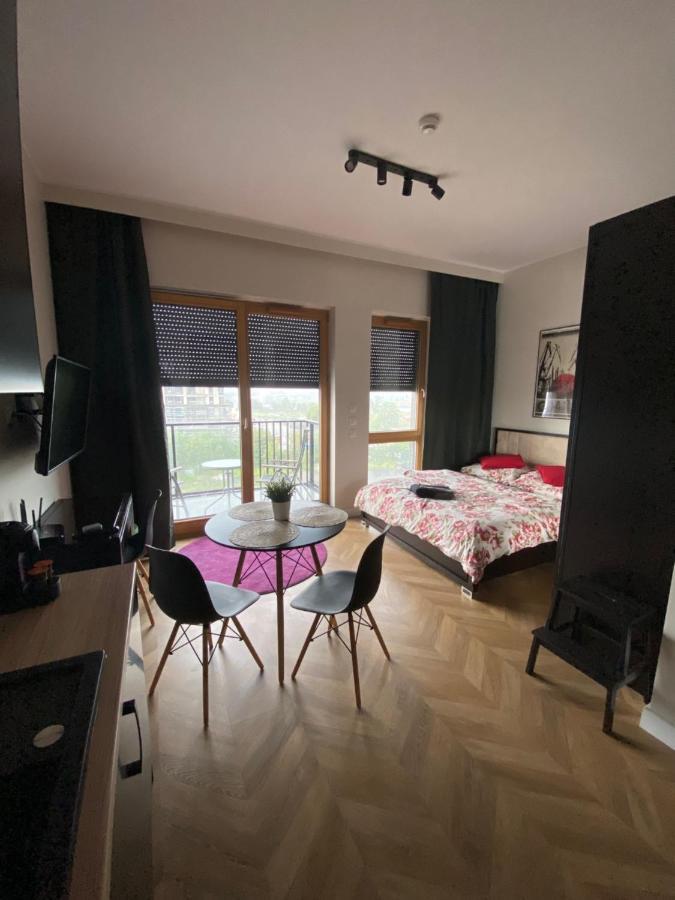 Apartament Nadmotlawie Estate Black グダニスク エクステリア 写真